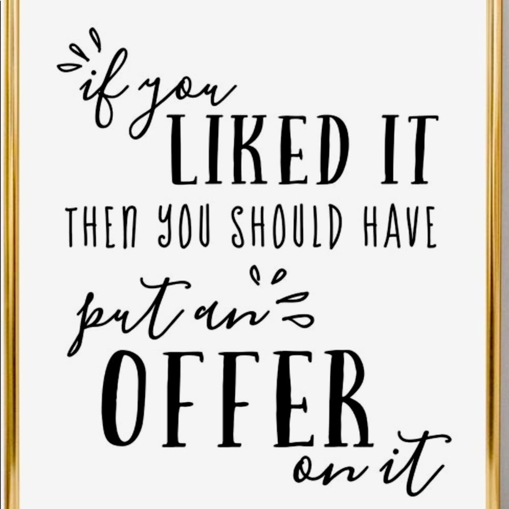 Will consider all reasonable offers😊